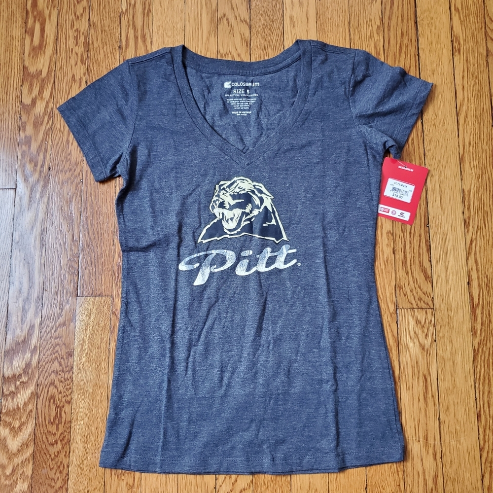 Colosseum Pitt Panters V-Neck Size S NWT